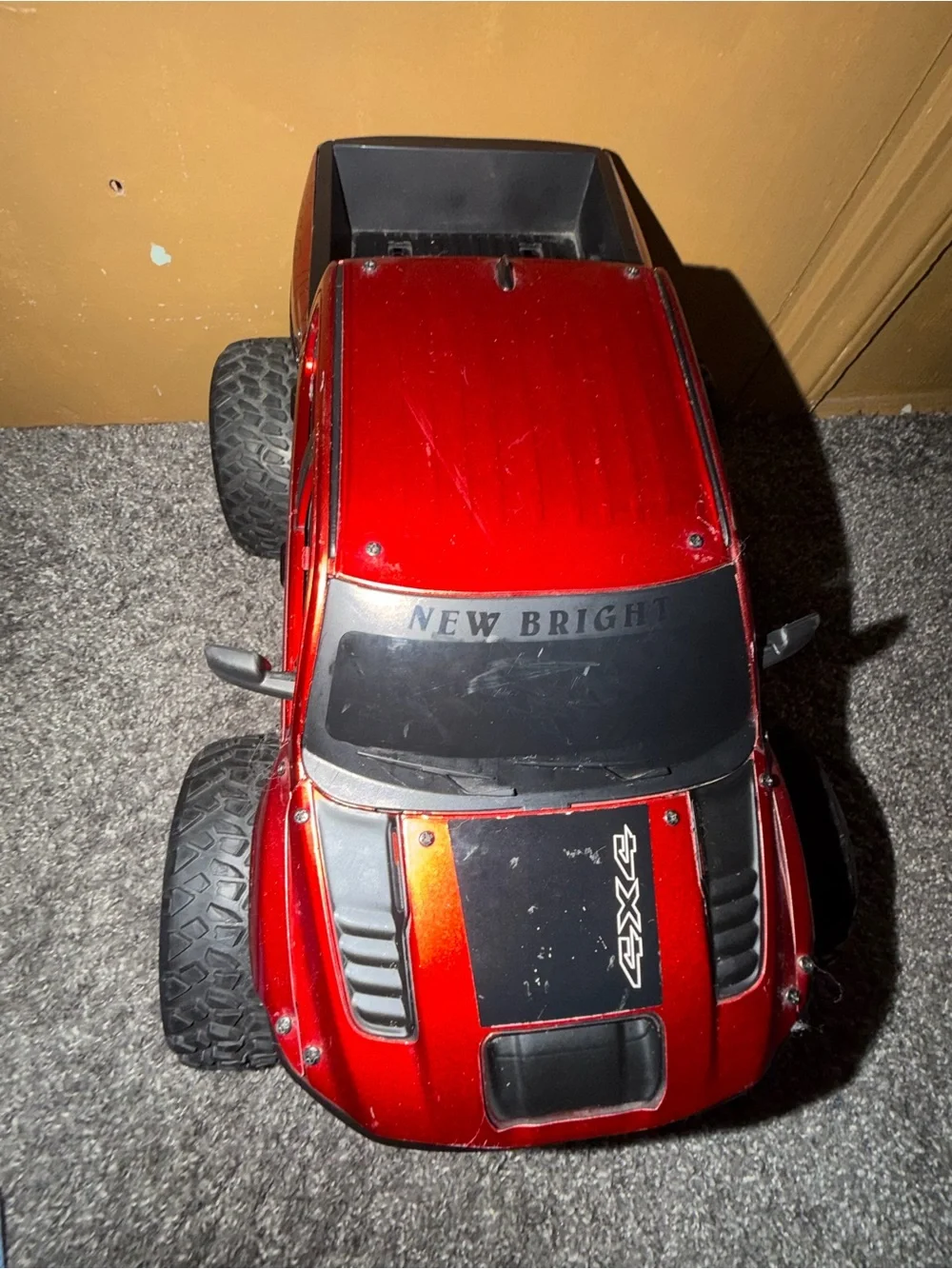 New Bright Dodge Ram 1:10 Scale Monster Truck RC Remote Control No Remote Used N